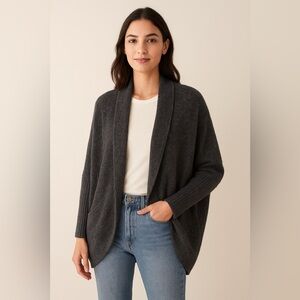 Anthropologie Maeve Ingrid Cocoon Cardigan – Gray